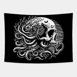 kraken design Tapestry