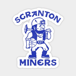 Defunct Scranton Miners Basketball Team Magnet