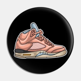 AJ 5 Retro We The Best Sneaker Pin