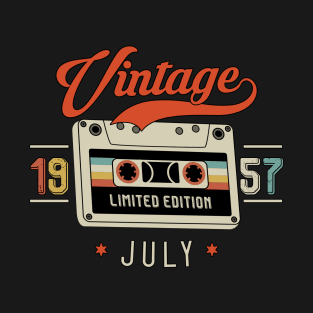 July 1957 - Limited Edition - Vintage Style T-Shirt