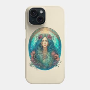Flower Mermaid Fantasy Phone Case