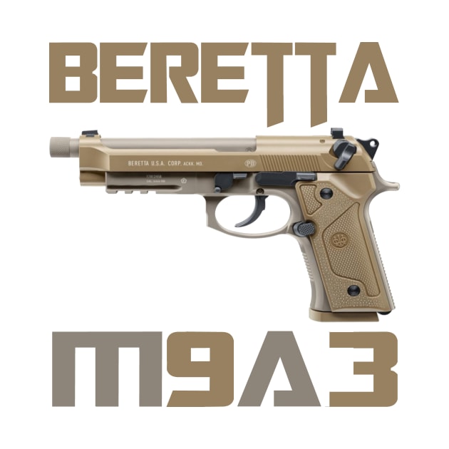 Handgun Beretta M9A3 by Aim For The Face