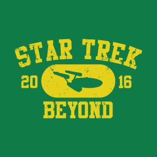 STAR TREK BEYOND VINTAGE TEE T-SHIRT (Enterprise) T-Shirt