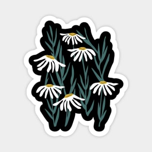 Daisy Floral Pattern For flower lovers Magnet