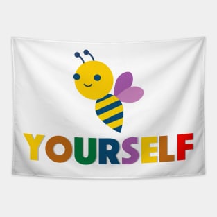 Bee Yourself - Lesbeean Lesbian Tapestry