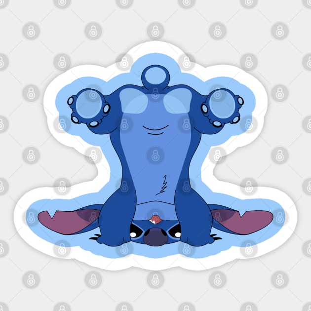 Stitch's Butt - Lilo And Stitch - Sticker