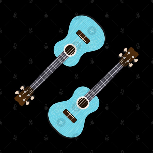 Blue Ukelele by PCB1981