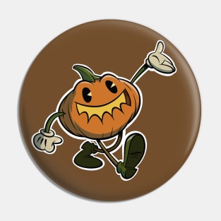 1930s Pumpkin Pin