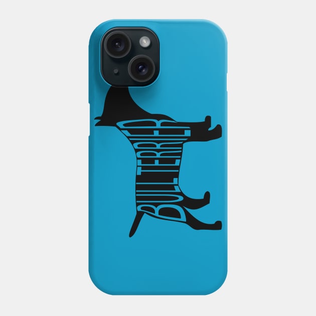 Bull Terrier - Cut-Out Phone Case by shellysom91
