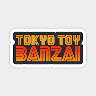 TOKYO TOY BANZAI "SUNSET" LOGO Magnet
