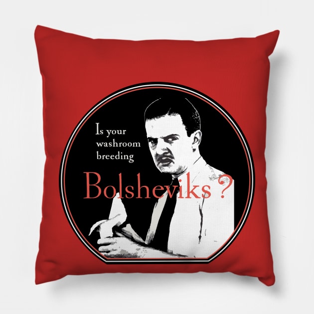 Bolshevik Pillow by FleebMerch