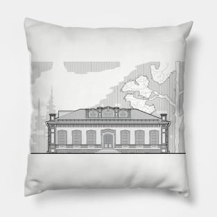 Old fashioned house Pillow