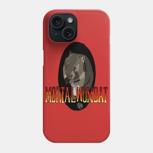 Mortal Wombat Phone Case by Materiaboitv