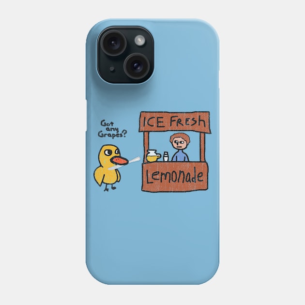 Got any grapes / Lemonade Stand Retro Design Phone Case by Shiyi Studio