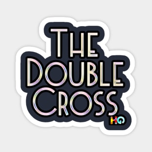 The Double Cross- Hipster Golf Magnet