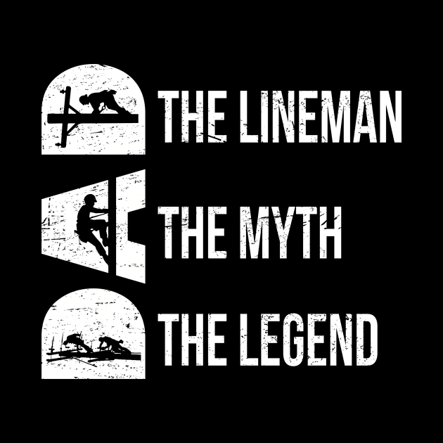 The Lineman The Myth The Legend by paola.illustrations