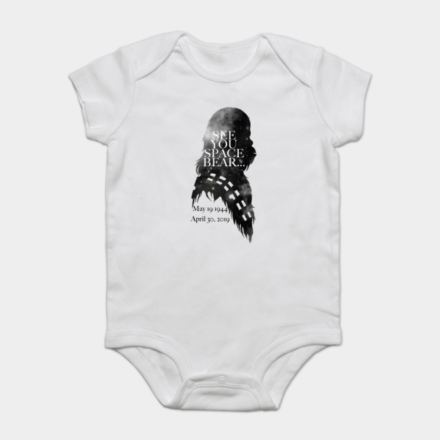 Space Bear Chewbacca Body Bebe Teepublic Fr