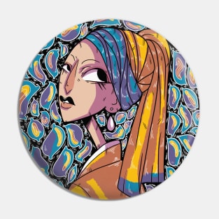 Girl with the Pearl Earring Pin