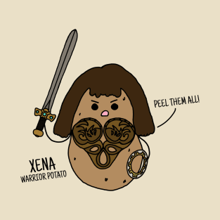 Xena Warrior Potato T-Shirt