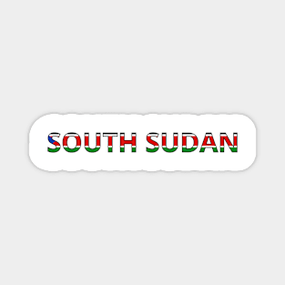 Drapeau  South Sudan Magnet