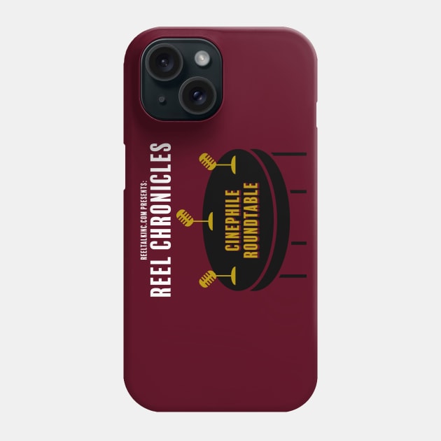 Cinephile Roundtable Main Logo Phone Case by Reel Talk Inc.