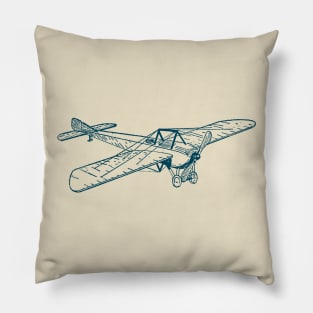 Historical plane sketch Pillow