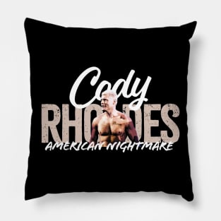 cody rhodes - american nightmare Pillow