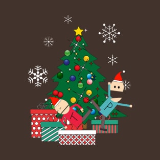 Terrance And Phillip Around The Christmas Tree T-Shirt