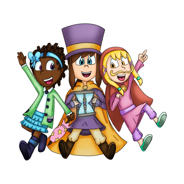 A Hat in Time Kids by CaptainShivers