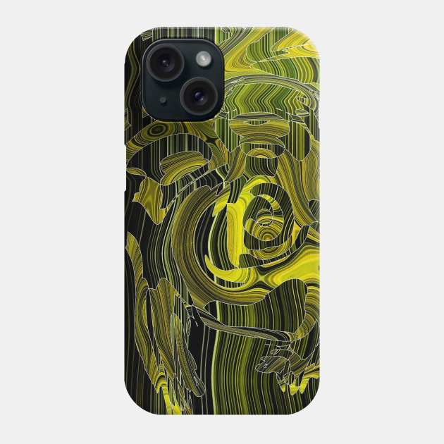 Digital abstract art 3.3 Phone Case by EpiPri