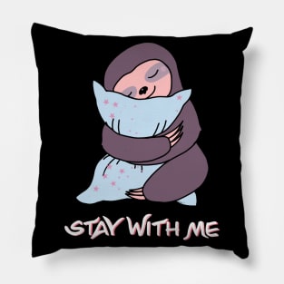 Sleepy Sloth 2 Pillow