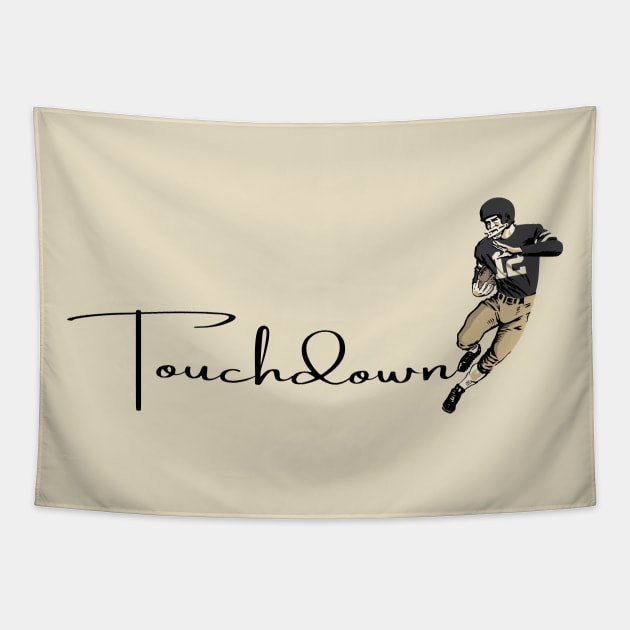 Touchdown Saints! Tapestry by Rad Love