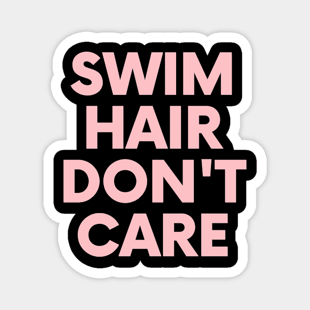 Funny swimming quote Magnet by Realfashion