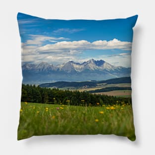 High Tatras from Paradise Pillow