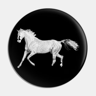 Running Horse Pin