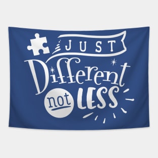 Just Different Not Less Tapestry