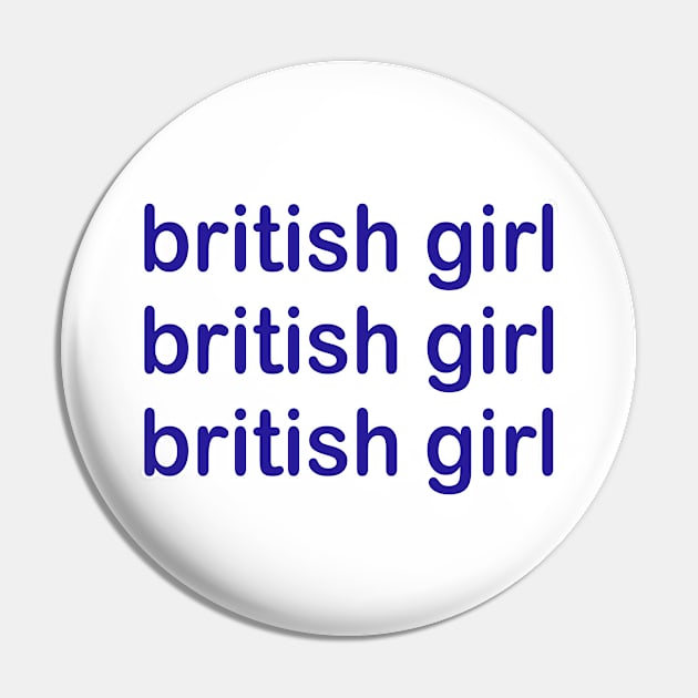 British girl Pin by TheCosmicTradingPost