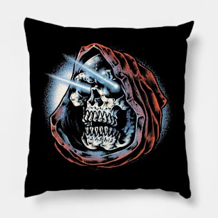 HOODED SKULL Pillow