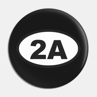 2A - 2nd Amendment Pin