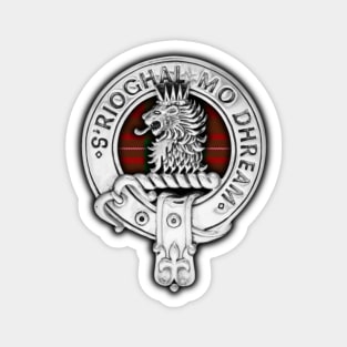 Clan MacGregor Crest & Tartan Magnet