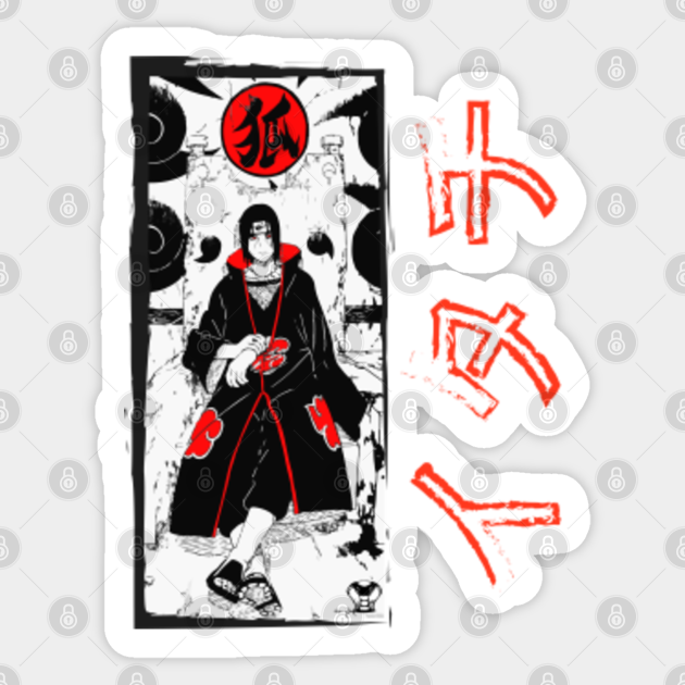 Itachi Uchiha Itachi Aufkleber Teepublic De