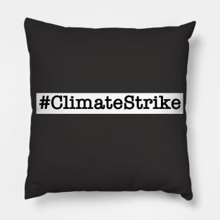 #ClimateStrike Pillow