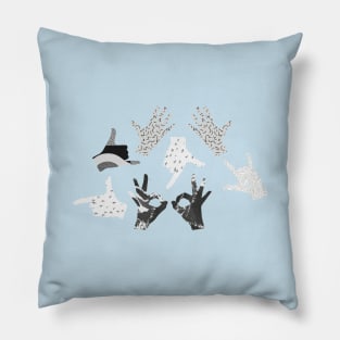 Mix and Match Hands Pillow