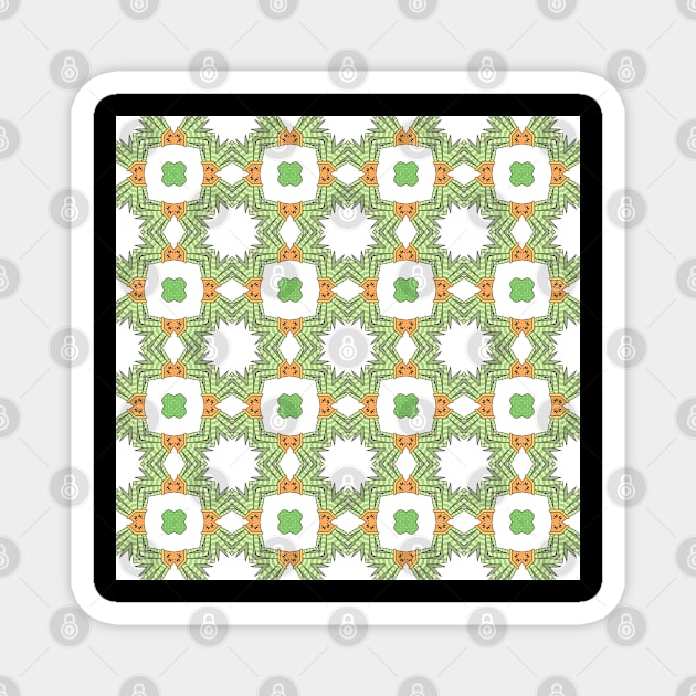 Beautiful Patterns Magnet by Sanzida Design