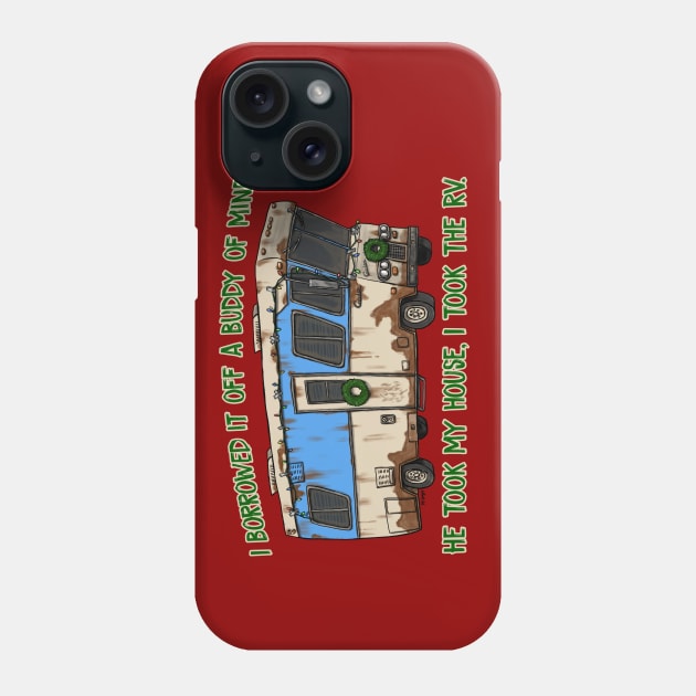 I Took The RV Phone Case by mcillustrator