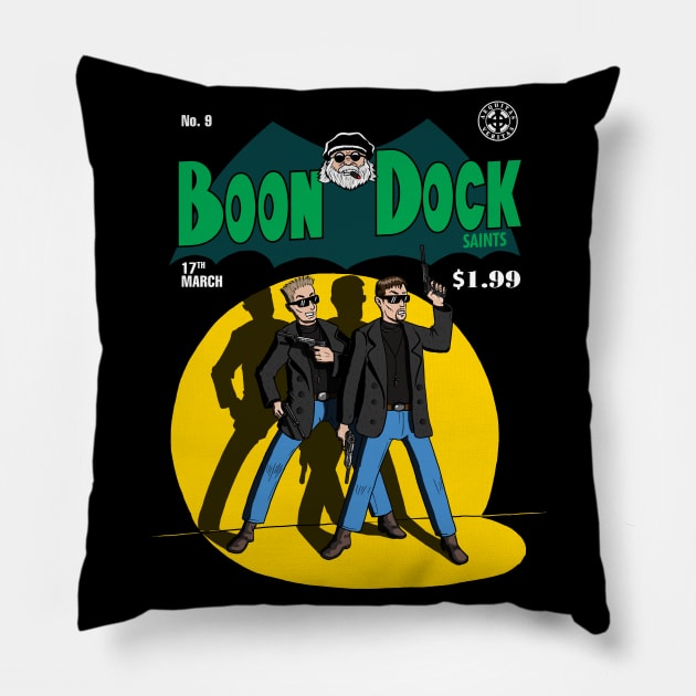 All Saints Comics Pillow by GoodIdeaRyan