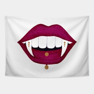 Vampire Mouth Tapestry