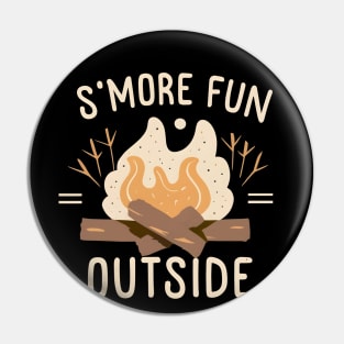 Smores fun outside Pin