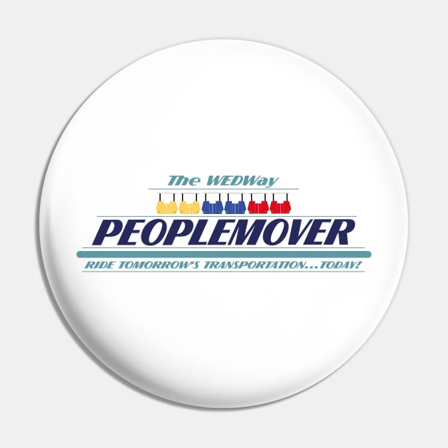 The WEDWay PeopleMover Pin by Th3iPodM0N