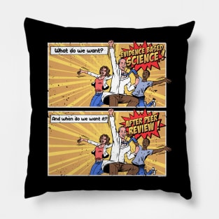 Science After Peer Review Pillow